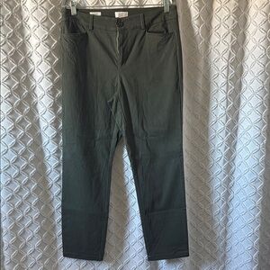 LOFT Olive Velveteen Pants